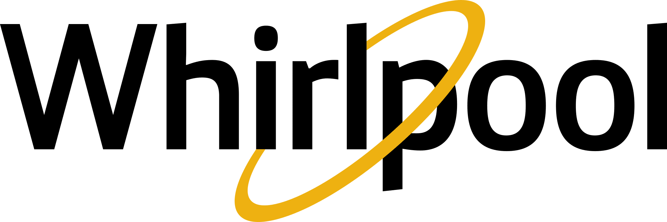 Logotipo de Whirlpool Corporation con diseño de hidromasaje estilizado y servicios de Plomería ESM.